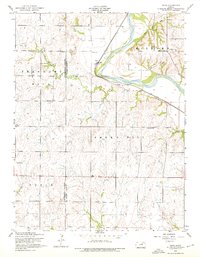Download a high-resolution, GPS-compatible USGS topo map for Alida, KS (1976 edition)