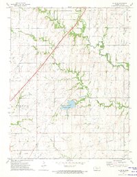 Download a high-resolution, GPS-compatible USGS topo map for Allen SE, KS (1974 edition)