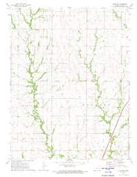 Download a high-resolution, GPS-compatible USGS topo map for Allen SW, KS (1974 edition)