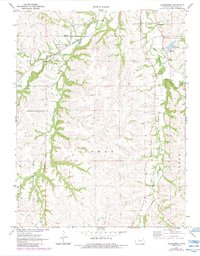 Download a high-resolution, GPS-compatible USGS topo map for Allendorph, KS (1984 edition)