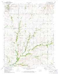 Download a high-resolution, GPS-compatible USGS topo map for Alta Vista, KS (1974 edition)