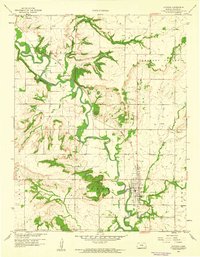 Download a high-resolution, GPS-compatible USGS topo map for Altoona, KS (1960 edition)