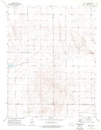 Download a high-resolution, GPS-compatible USGS topo map for Amy SW, KS (1976 edition)