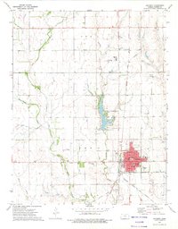 Download a high-resolution, GPS-compatible USGS topo map for Anthony, KS (1975 edition)