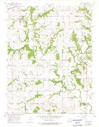Download a high-resolution, GPS-compatible USGS topo map for Antioch, KS (1975 edition)