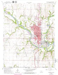 Download a high-resolution, GPS-compatible USGS topo map for Arkansas City, KS (1979 edition)