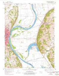 Download a high-resolution, GPS-compatible USGS topo map for Atchison East, KS (1978 edition)