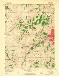 Download a high-resolution, GPS-compatible USGS topo map for Atchison West, KS (1960 edition)