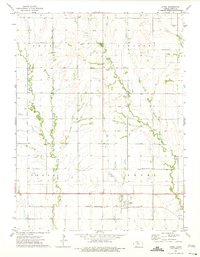 Download a high-resolution, GPS-compatible USGS topo map for Athol, KS (1975 edition)
