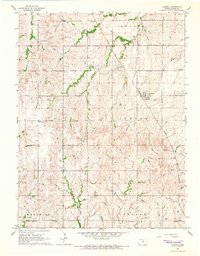Download a high-resolution, GPS-compatible USGS topo map for Aurora, KS (1966 edition)