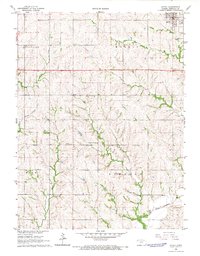 Download a high-resolution, GPS-compatible USGS topo map for Axtell, KS (1967 edition)
