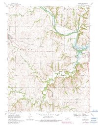 Download a high-resolution, GPS-compatible USGS topo map for Barnes, KS (1983 edition)