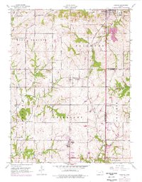 Download a high-resolution, GPS-compatible USGS topo map for Basehor, KS (1976 edition)