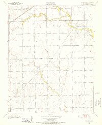 preview thumbnail of historical topo map of Sedgwick County, KS in 1950
