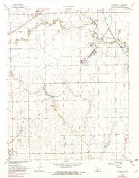 Download a high-resolution, GPS-compatible USGS topo map for Bayneville, KS (1982 edition)