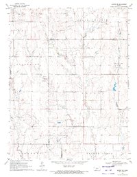 Download a high-resolution, GPS-compatible USGS topo map for Bazine SE, KS (1972 edition)