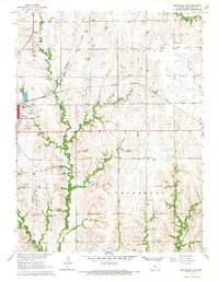 Download a high-resolution, GPS-compatible USGS topo map for Belleville SE, KS (1967 edition)