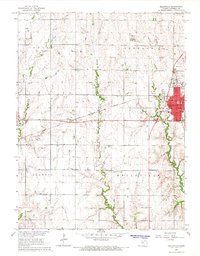 Download a high-resolution, GPS-compatible USGS topo map for Belleville, KS (1967 edition)
