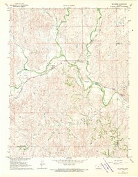 Download a high-resolution, GPS-compatible USGS topo map for Belvidere, KS (1970 edition)