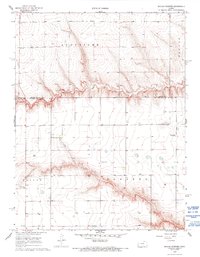 Download a high-resolution, GPS-compatible USGS topo map for Beulah Cemetery, KS (1993 edition)