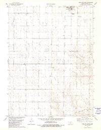 Download a high-resolution, GPS-compatible USGS topo map for Bird City South, KS (1981 edition)