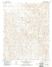 Download a high-resolution, GPS-compatible USGS topo map for Bloom SE, KS (1986 edition)