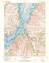 Download a high-resolution, GPS-compatible USGS topo map for Blue Rapids SE, KS (1969 edition)