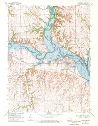 Download a high-resolution, GPS-compatible USGS topo map for Blue Rapids, KS (1970 edition)