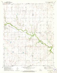 Download a high-resolution, GPS-compatible USGS topo map for Bluff City East, KS (1973 edition)