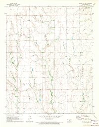 Download a high-resolution, GPS-compatible USGS topo map for Bluff City NW, KS (1973 edition)