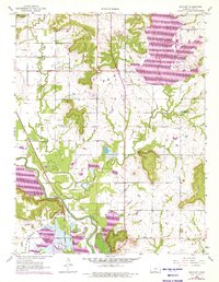 Download a high-resolution, GPS-compatible USGS topo map for Boicourt, KS (1976 edition)