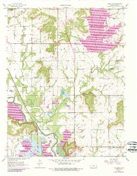 Download a high-resolution, GPS-compatible USGS topo map for Boicourt, KS (1986 edition)