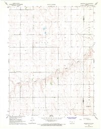 Download a high-resolution, GPS-compatible USGS topo map for Brewster NW, KS (1968 edition)