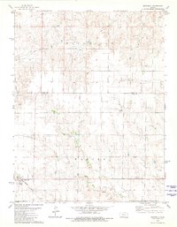 Download a high-resolution, GPS-compatible USGS topo map for Brownell, KS (1981 edition)