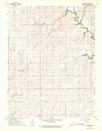 Download a high-resolution, GPS-compatible USGS topo map for Buckeye, KS (1965 edition)