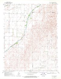 Download a high-resolution, GPS-compatible USGS topo map for Bucklin NE, KS (1971 edition)