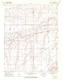 Download a high-resolution, GPS-compatible USGS topo map for Bucklin SE, KS (1971 edition)