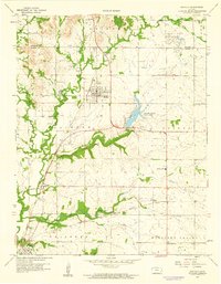 Download a high-resolution, GPS-compatible USGS topo map for Buffalo, KS (1960 edition)
