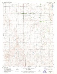 Download a high-resolution, GPS-compatible USGS topo map for Buttermilk, KS (1980 edition)