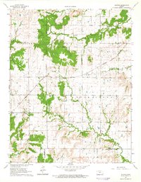 Download a high-resolution, GPS-compatible USGS topo map for Buxton, KS (1965 edition)