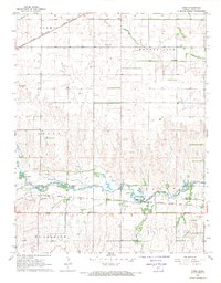 Download a high-resolution, GPS-compatible USGS topo map for Cairo, KS (1969 edition)