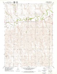Download a high-resolution, GPS-compatible USGS topo map for Calvert, KS (1979 edition)