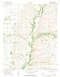 Download a high-resolution, GPS-compatible USGS topo map for Cambridge, KS (1963 edition)
