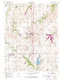 Download a high-resolution, GPS-compatible USGS topo map for Carbondale, KS (1973 edition)