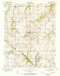 Download a high-resolution, GPS-compatible USGS topo map for Carbondale, KS (1956 edition)