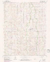 preview thumbnail of historical topo map of Carlton, KS in 1964