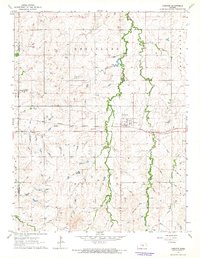 Download a high-resolution, GPS-compatible USGS topo map for Carlton, KS (1965 edition)