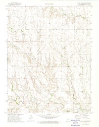 Download a high-resolution, GPS-compatible USGS topo map for Castle Rock NW, KS (1974 edition)