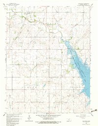 Download a high-resolution, GPS-compatible USGS topo map for Castleton, KS (1983 edition)
