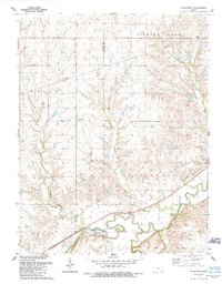 Download a high-resolution, GPS-compatible USGS topo map for Cedar Point, KS (1990 edition)